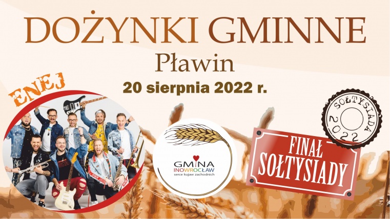 Gmina Inowrocław - Dożynki Gminne w Pławinie 
