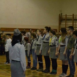 Gmina Inowrocław - XIV Harcerski Bieg Niepodległościowy w SP w Sławęcinku