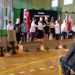 Gmina Inowrocław - Dzień Niepodległości w SP Sławęcinek