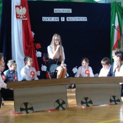 Gmina Inowrocław - Dzień Niepodległości w SP Sławęcinek