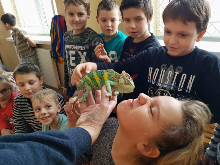 Gmina Inowrocław - "Żywa" lekcja przyrody - SP Orłowo