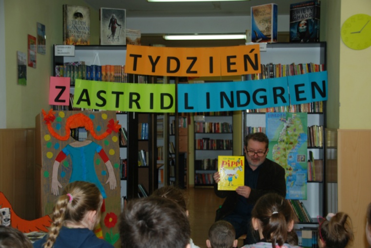 Gmina Inowrocław - SP Sławęcinek - Tydzień z Astrid Lindgren