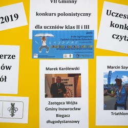 Gmina Inowrocław - Konkurs Polonistyczny - „Sportowcy czytają dzieciom. Wychowanie przez sport i czytanie” 