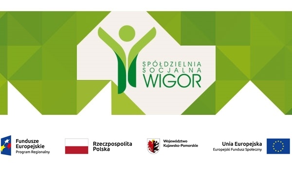 Gmina Inowrocław - Spółdzielnia Socjalna WIGOR zaprasza do udziału w projekcie „Z WIGOREM w lepsze jutro II”