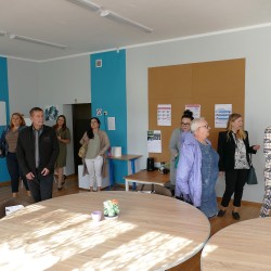 Gmina Inowrocław - Partnerska wizyta - delegacja z Gminy Chełmża w Gminie Inowrocław
