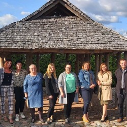 Gmina Inowrocław - Partnerska wizyta - delegacja z Gminy Chełmża w Gminie Inowrocław