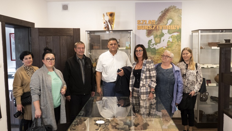 Gmina Inowrocław - Partnerska wizyta - delegacja z Gminy Chełmża w Gminie Inowrocław