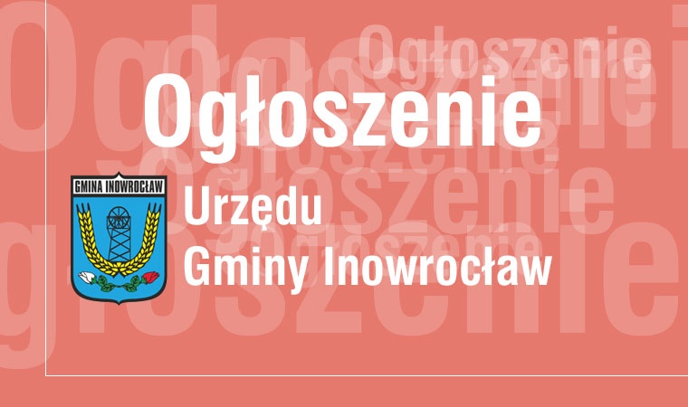 Gmina Inowrocław - Ogłoszenie o przetargach na zbycie działek