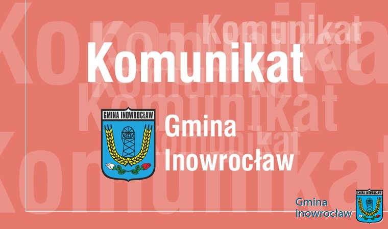 Gmina Inowrocław - Przypominamy: kasa nieczynna, wstrzymana bezpośrednia obsługa interesantów
