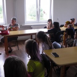 Gmina Inowrocław - Półkolonie w świetlicy w Gnojnie
