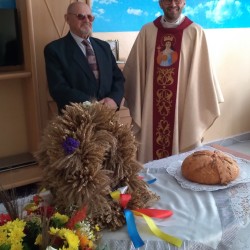 Gmina Inowrocław - Dożynkowa msza św. w Batkowie
