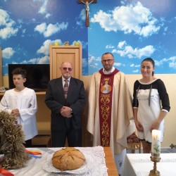 Gmina Inowrocław - Dożynkowa msza św. w Batkowie