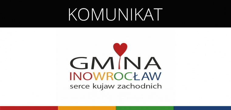 Gmina Inowrocław - Komunikat dotyczący oświetlenia ulicznego
