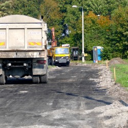 Gmina Inowrocław - Trwa remont drogi w Jaksicach