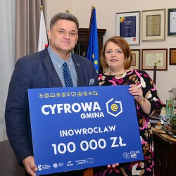 Gmina Inowrocław - Profilaktycznie i świątecznie w Cieślinie