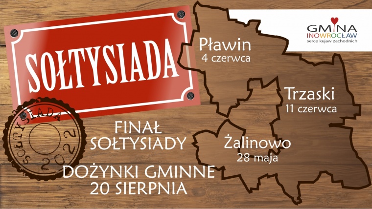 Gmina Inowrocław - Półfinał Sołtysiady w sobotę w Żalinowie