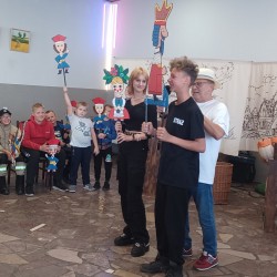 Gmina Inowrocław - Teatr Vaska wystąpił w świetlicach