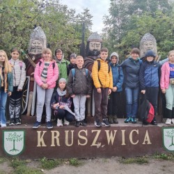Gmina Inowrocław - Uczniowie z Jaksic poznawali Kruszwicę
