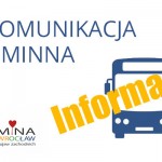 Zmiana tras autobusów gminnych
