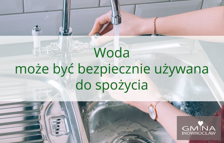 Gmina Inowrocław - Informacje dotyczące wody pitnej