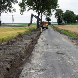 Gmina Inowrocław - Remontujemy drogę Dulsk - Pławinek