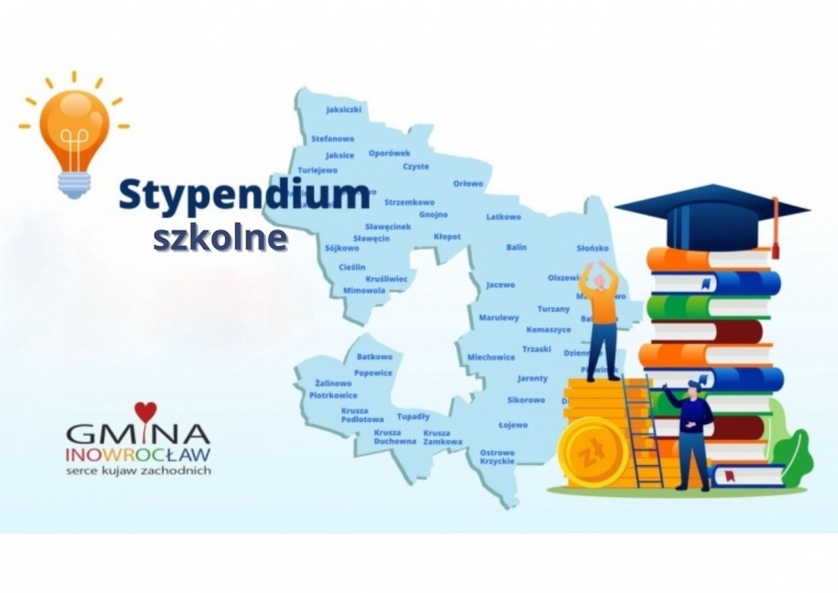 Gmina Inowrocław - Stypendia szkolne dla uczniów
