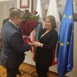 Gmina Inowrocław - Odznaka Honorowa dla Agnieszki Szeligi