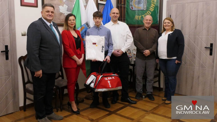 Gmina Inowrocław - Nagroda dla Emanuela Matkowskiego