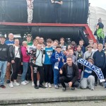 Młodzi futboliści w Poznaniu