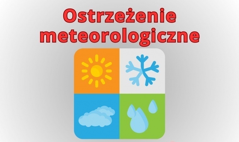 Gmina Inowrocław - OSTRZEŻENIE METEOROLOGICZNE