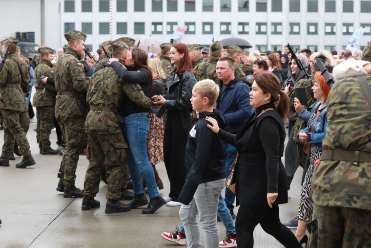 Gmina Inowrocław - Uroczysta przysięga Żołnierzy Dobrowolnej Zasadniczej Służby Wojskowej