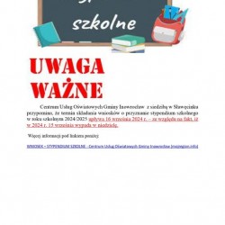 Gmina Inowrocław - Składka na ubezpieczenie wypadkowe, chorobowe i macierzyńskie w I kwartale 2025 r.