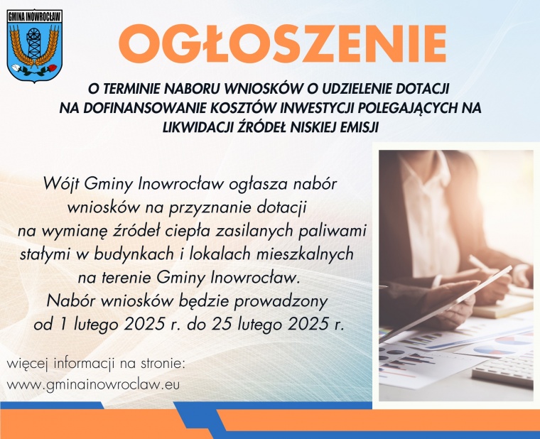 Gmina Inowrocław - Uwaga