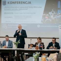 Gmina Inowrocław - Konferencja o przyszłości infrastruktury i gospodarki Gminy Inowrocław