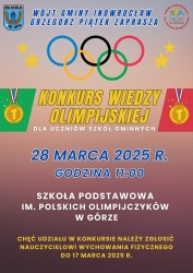 Gmina Inowrocław - Konkurs Wiedzy Olimpijskiej