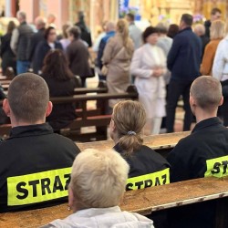 Gmina Inowrocław - Msza święta w intencji strażaków