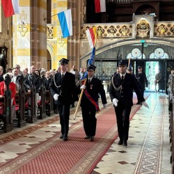 Gmina Inowrocław - Msza święta w intencji strażaków