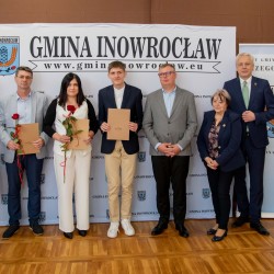 Gmina Inowrocław - Wybitni uczniowie nagrodzeni