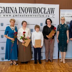 Gmina Inowrocław - Wybitni uczniowie nagrodzeni