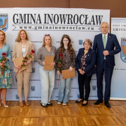 Gmina Inowrocław - Wybitni uczniowie nagrodzeni