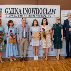 Gmina Inowrocław - Wybitni uczniowie nagrodzeni