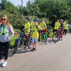 Gmina Inowrocław - IV Rajd Rowerowy Szkoły w Jaksicach 