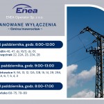 PLANOWANE WYŁĄCZENIA PRĄDU- GMINA INOWROCŁAW