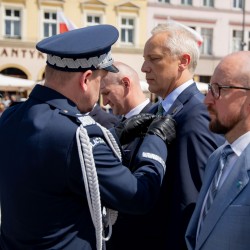 Gmina Inowrocław - Święto Policji. Wójt uhonorowany medalem