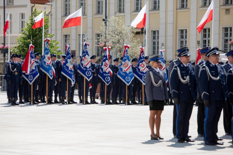 Gmina Inowrocław - Święto Policji. Wójt uhonorowany medalem