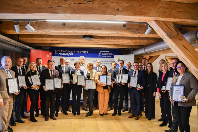 Gmina Inowrocław - I miejsce w kategorii Lider Miejskiego Obszaru Funkcjonalnego Inowrocławia.