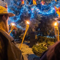 Gmina Inowrocław - Hołd Ofiarom Stanu Wojennego w 44. rocznicę 13 grudnia 1981 roku w Gminie Inowrocław