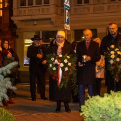 Gmina Inowrocław - Hołd Ofiarom Stanu Wojennego w 44. rocznicę 13 grudnia 1981 roku w Gminie Inowrocław