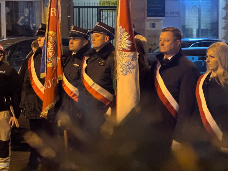 Gmina Inowrocław - Hołd Ofiarom Stanu Wojennego w 44. rocznicę 13 grudnia 1981 roku w Gminie Inowrocław